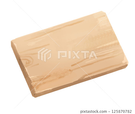 具有類似柏樹紋理的切菜板插圖 125870782