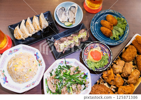 各種菜餚 125871386