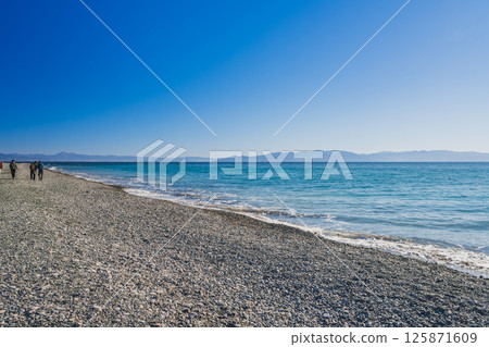 View of Suruga Bay from Miho no Matsubara in Shizuoka City (Shizuoka Prefecture) 125871609