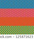 和風花紋 Japanese pattern 125871623