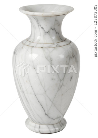 Minimalist white ceramic vase with clean lines, elegant luxury home decor for modern interior design aesthetic Minimalist white ceramic vase with clean lines, elegant luxury home decor for modern interior design aesthetic 125872305