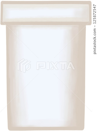 Beautiful shape and style of grey ceramic vase for decorate home and room. 125872547