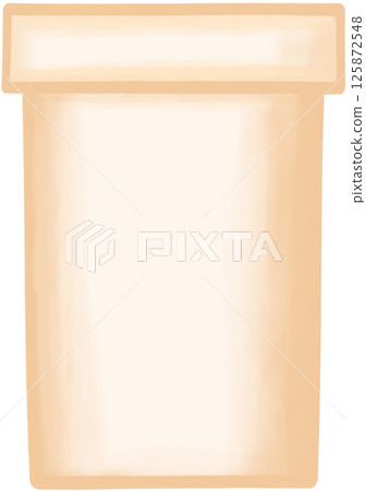 Beautiful shape and style of creamy ceramic vase for decorate home and room. 125872548