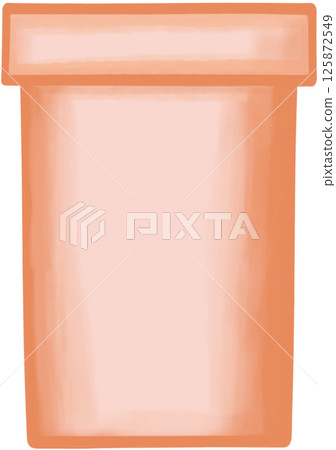 Beautiful shape and style of orange ceramic vase for decorate home and room. Beautiful shape and style of orange ceramic vase for decorate home and room. 125872549