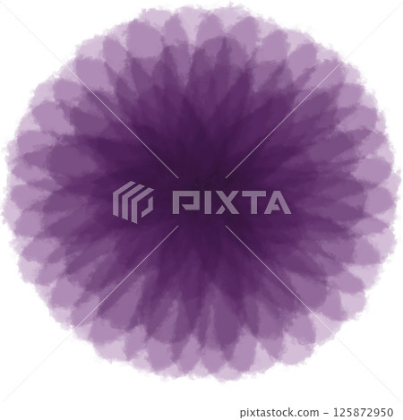 Beautiful shape and colors of purple blossom flower petals. 125872950