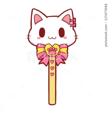 Cat-shaped magic wand Cat-shaped magic wand 125873088