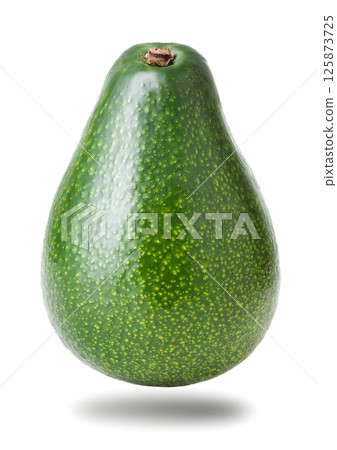 Avocado on white background Avocado on white background 125873725
