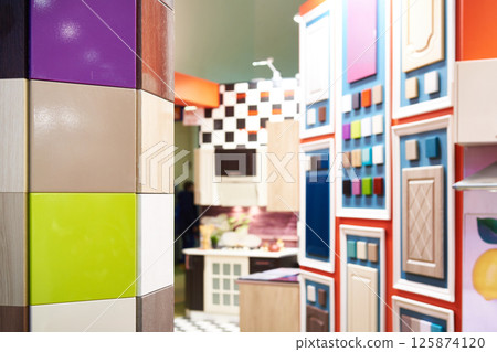 Decorative boards for kitchen furniture 125874120