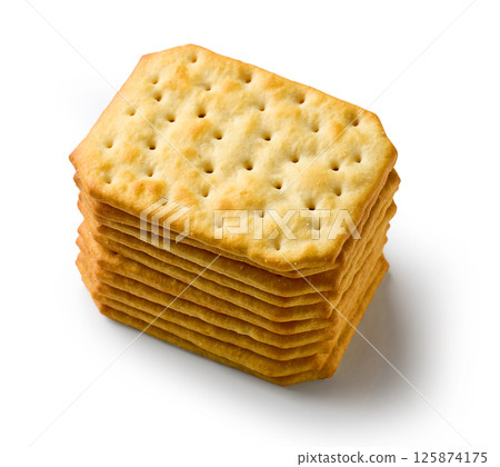 stack of crackers 125874175