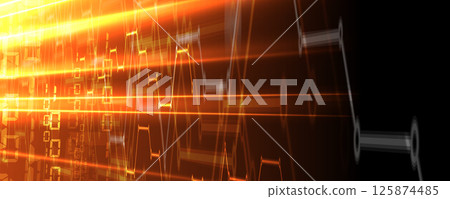 Abstract circuit technology concept background Abstract circuit technology concept background 125874485