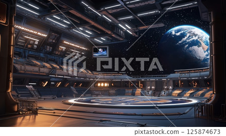 太空站內的下一代運動場 125874673