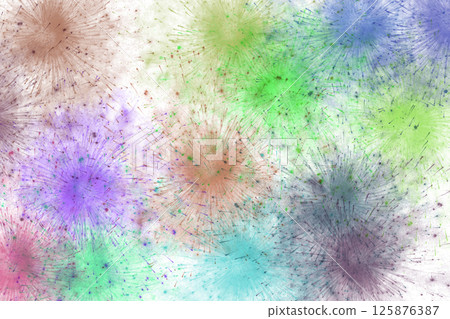 Colorful splashes background 125876387