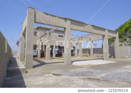 The remains of the Kaiten training base on Otsushima Island 125876514