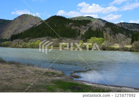 最上川 日本三大激流 125877892