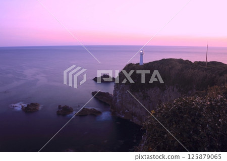 足摺岬燈塔的夜景 / 日本50座燈塔 / 足摺宇與國立公園 125879065
