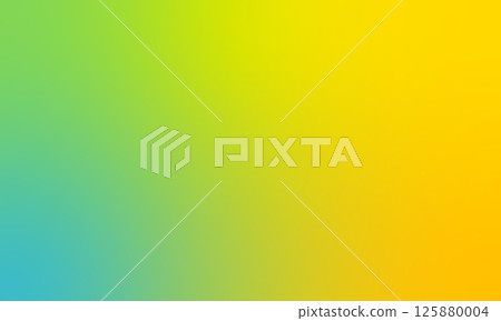 A smooth gradient background transitioning from blue and green to yellow, creating a warm and calming abstract design with soft tones. . 125880004