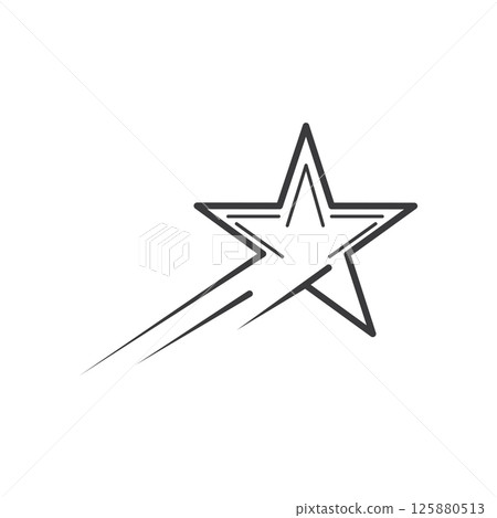 Star logo icon Star logo icon 125880513