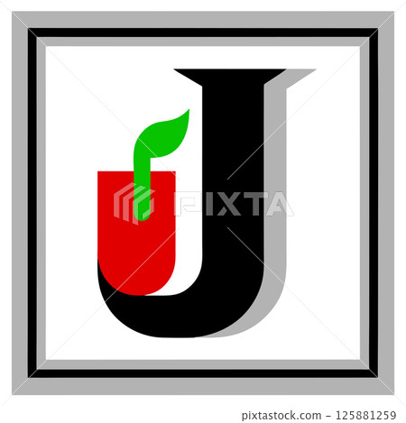 Alphabet Flashcard Letters Educational Materials Vector Illustration for Kids Printable Learning Book Alphabet Flashcard Letters Educational Materials Vector Illustration for Kids Printable Learning Book 125881259