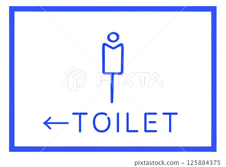 Men's toilet sign Men's toilet sign 125884375