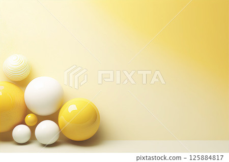 Background material with scattered marbles 125884817