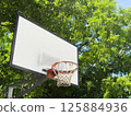 籃球架02 運動與青春形象 125884936