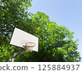 籃球架01 運動與青春形象 125884937