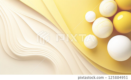 Background material with scattered marbles 125884951