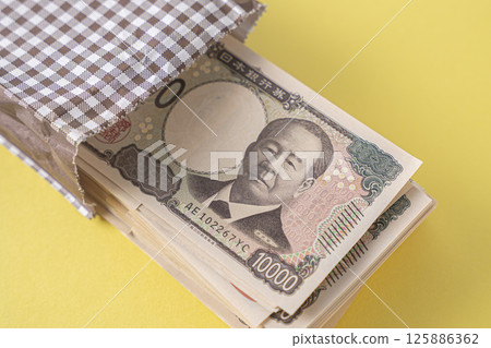 200萬日元1萬日元紙幣 200萬日元1萬日元紙幣 125886362