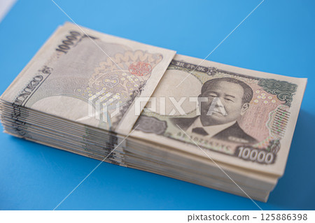 200萬日元1萬日元紙幣 200萬日元1萬日元紙幣 125886398