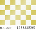 方格背景素材（金色） 125886595