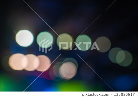 Abstract background material, ball bokeh 125886617