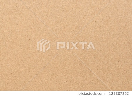 Kraft paper texture Simple brown paper background texture 125887262