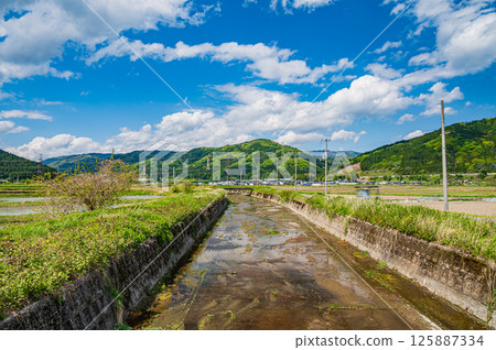 滋賀縣長濱市與後町與後水道 滋賀縣長濱市與後町與後水道 125887334