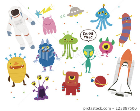 外星人和有趣的空間材料集 125887500