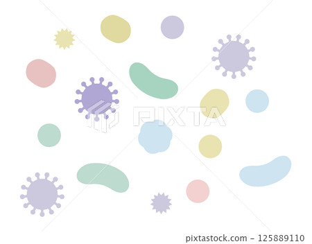 細菌的插圖 125889110