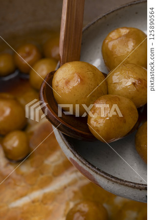 皮煮小土豆的製作過程 皮煮小土豆的製作過程 125890564