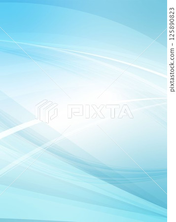 波浪圖案摘要背景的奇妙圖像_淺藍色 125890823