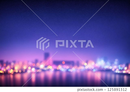 Beautiful night view, bokeh 125891312