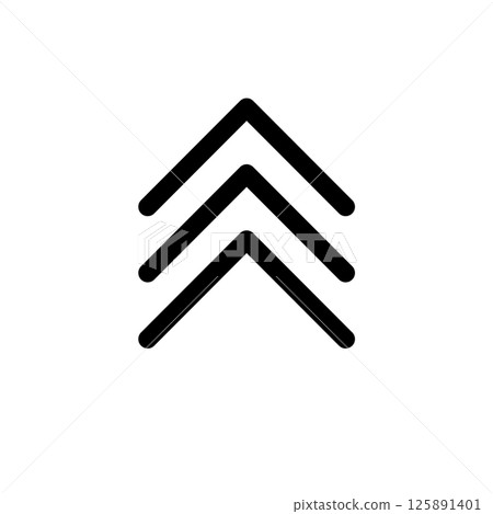 頂部:三線箭頭 頂部:三線箭頭 125891401