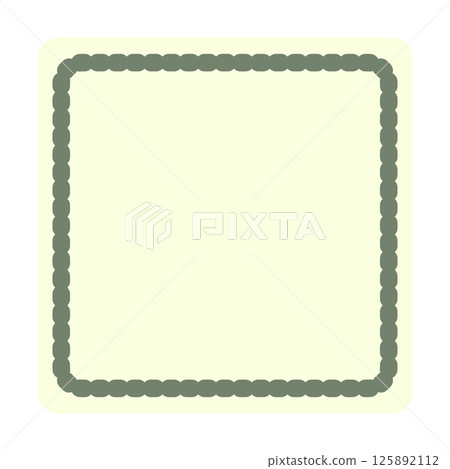 Rounded corner paper coasters 125892112