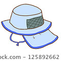 Hat with mesh back and sunshade 125892662