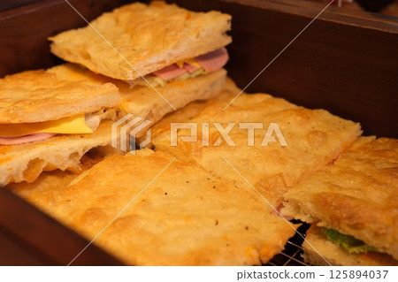 Fresh Sandwich with Bacon Lettuce and Tomato Fresh Sandwich with Bacon Lettuce and Tomato 125894037