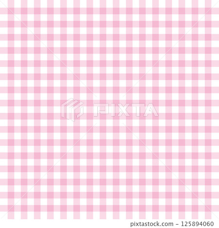 Pattern material - Gingham check (2025) 4 vector 125894060