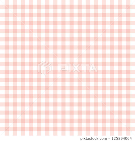 Pattern material - Gingham check (2025) 6 vector 125894064