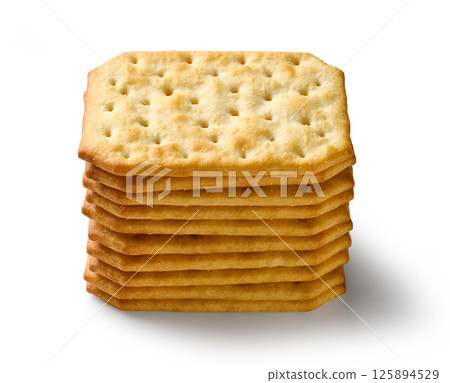 stack of crackers stack of crackers 125894529