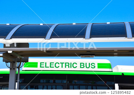 Perovskite solar cells implemented at Yumeshima Transportation Terminal 1 125895482