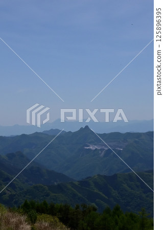 Mt. Futago seen from the observation deck on the Mikahoko Super Forest Road 125896395