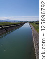A view of the "Jikkasegi" irrigation facility in Azumino, Shinshu. An irrigation channel excavated in the Edo period that irrigated Azumino (Hotaka Kashiwara area) A view of the "Jikkasegi" irrigation facility in Azumino, Shinshu. An irrigation channel excavated in the Edo period that irrigated Azumino (Hotaka Kashiwara area) 125896792