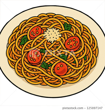 美味的意大利面 美味的意大利面 125897147