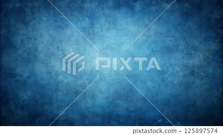 Dark Blue textured background vintage grunge style 125897574
